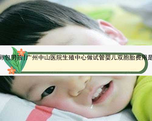广州供卵包男孩|广州中山医院生殖中心做试管婴儿双胞胎费用是多少？